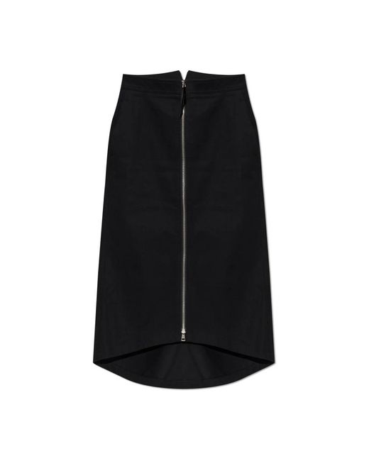Moncler Black Midi Skirts