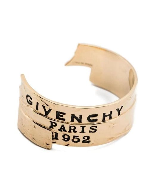 Earrings Givenchy de color Metallic
