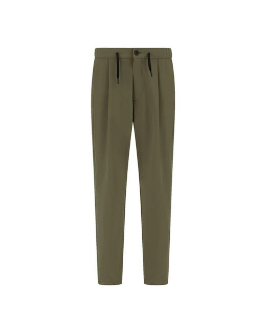 Slim-Fit Trousers Herno de hombre de color Green