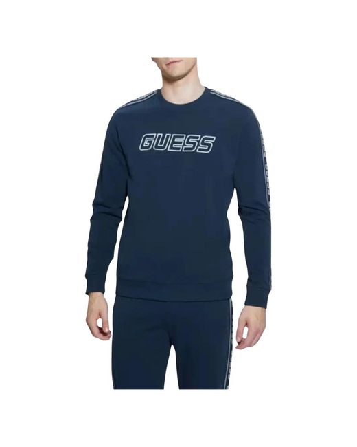 Sweatshirts Guess de hombre de color Blue