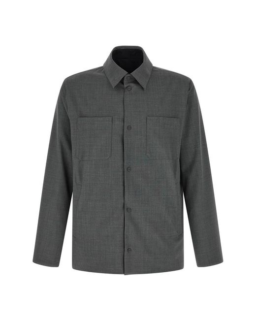 Herno Wende-Overshirt in Gray für Herren