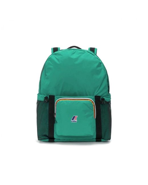 K-Way Green Backpacks