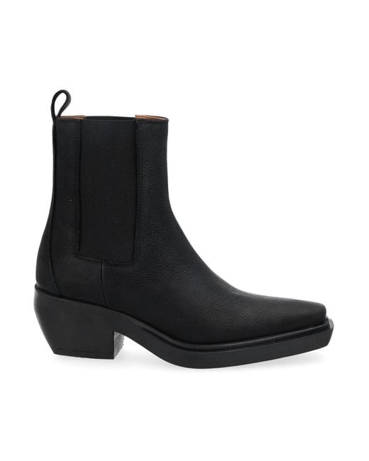 COPENHAGEN Black Cowboy Boots
