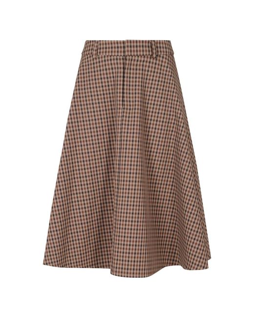 Dondup Midi Skirts in het Brown
