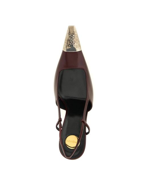 Saint Laurent Brown Pumps