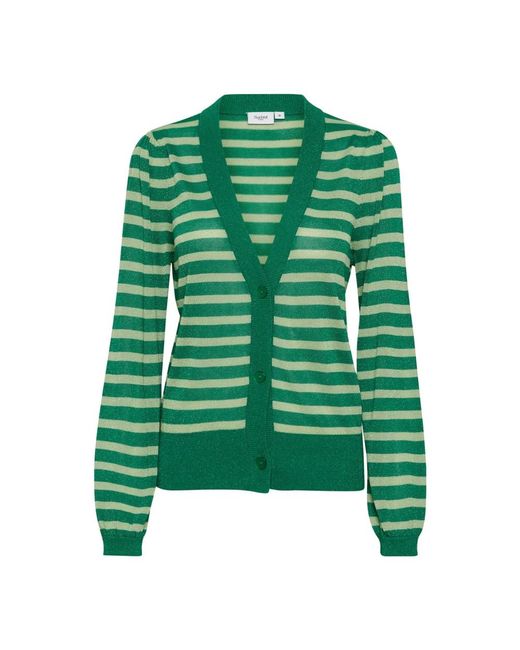 Saint Tropez Truien & Vesten ,Groen ,Glittervest Jelly Bean in het Green