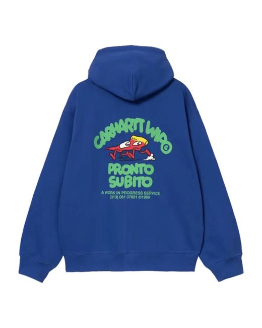 Hoodies Carhartt de hombre de color Blue