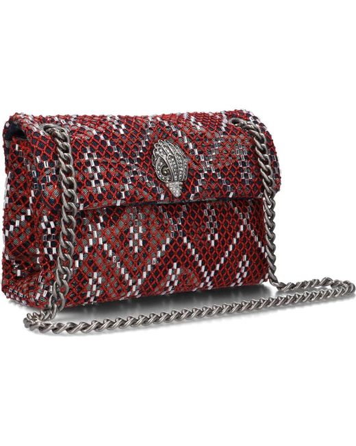 Kurt Geiger Retro Rode Schoudertas Charme in het Red