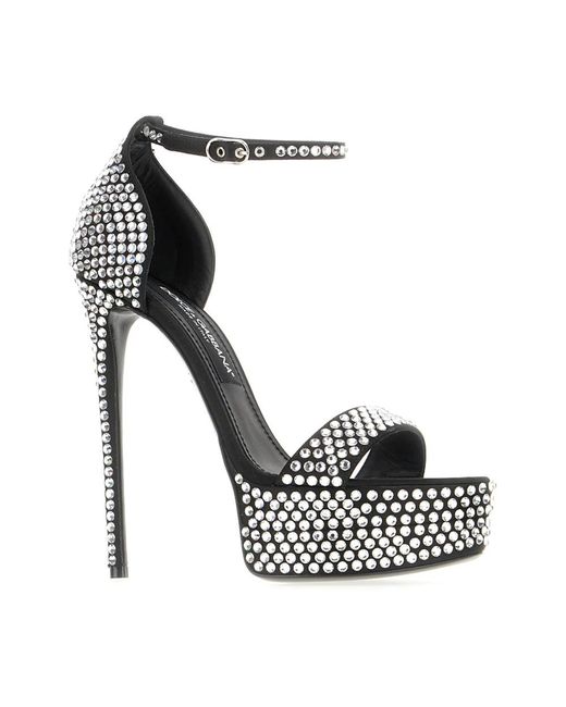 Shoes > sandals > high heel sandals Dolce & Gabbana en coloris White