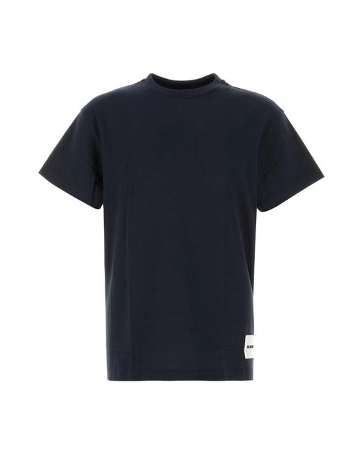Jil Sander Men's Blue T-Shirts