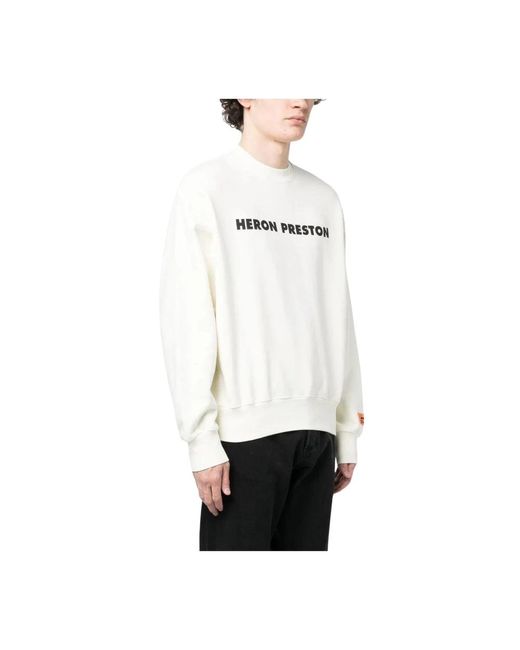 Sweatshirts di Heron Preston in White da Uomo