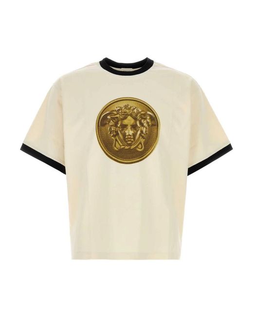 Versace Natural T-Shirts for men