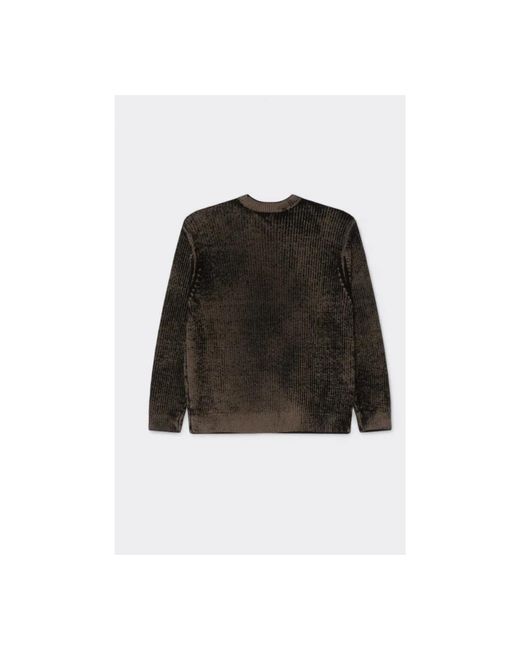 Obey Black Round-Neck Knitwear for men