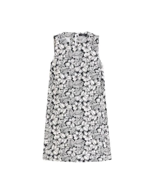 Weekend by Maxmara Gray Short Dresses