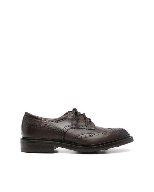 Tricker's Espresso Gebrannte Schnürschuhe in Brown für Herren