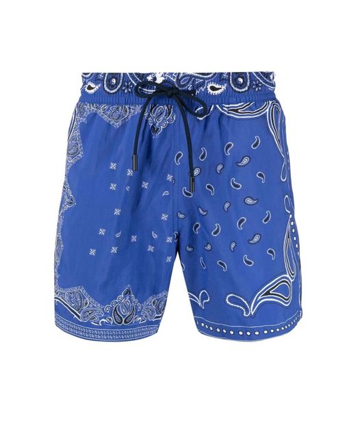 Etro Blue Beachwear for men