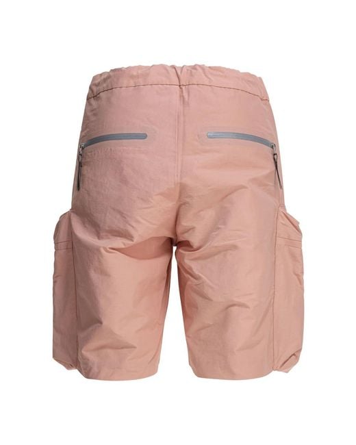 Goldwin Red Casual Shorts for men
