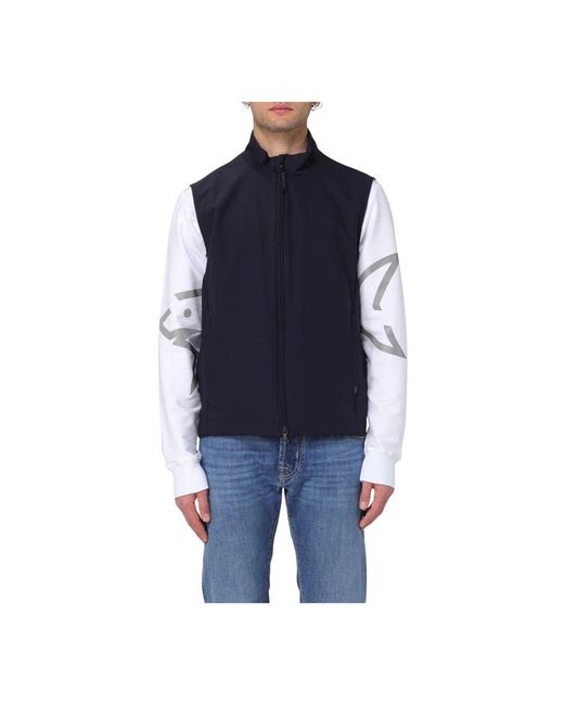 Paul & Shark Blue Vests for men
