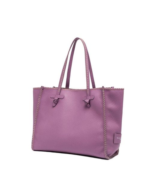 Gianni Chiarini Purple Tote Bags