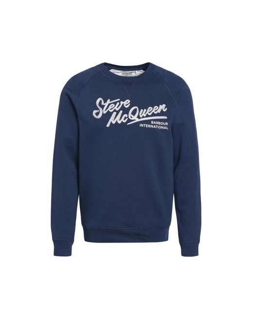 Barbour Blue Sweatshirts for men