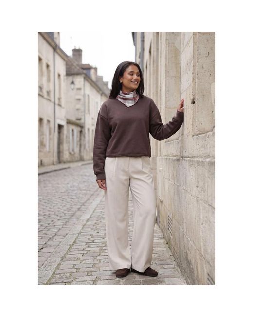 Modström Tiamd Sweater in het Brown