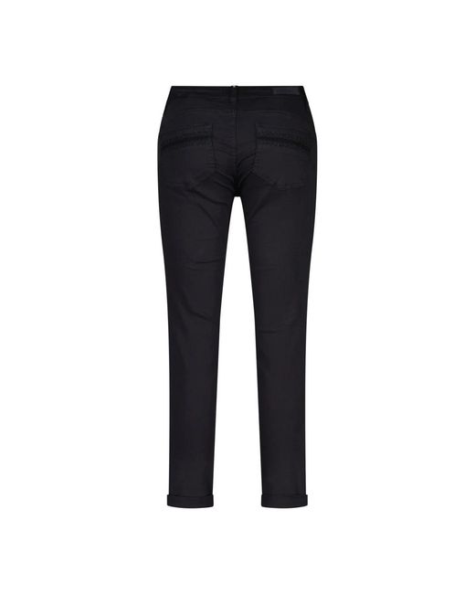 Liu Jo Blue Slim-Fit Trousers