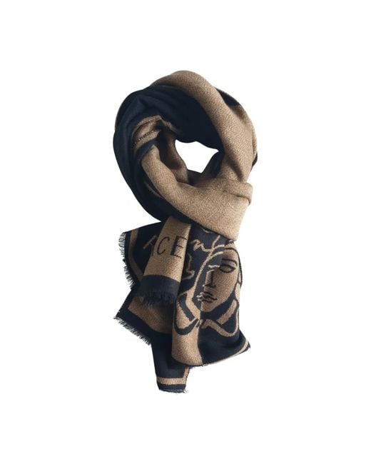 Versace Black Winter Scarves