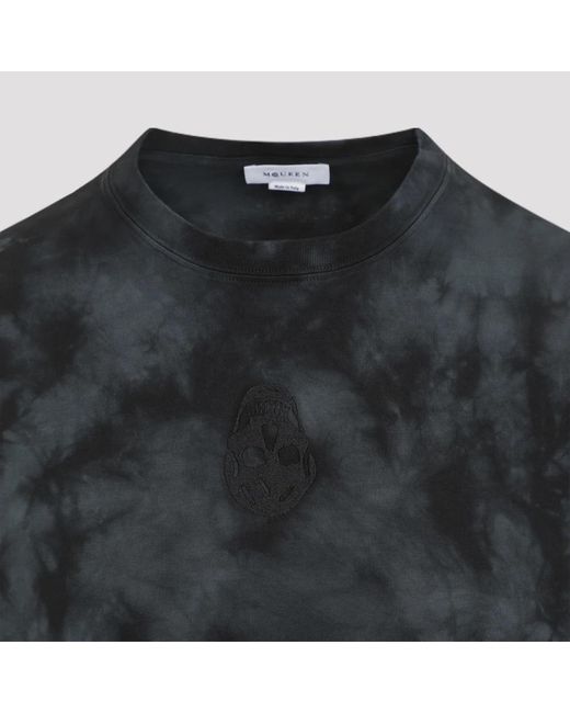 Alexander McQueen Black T-Shirts for men