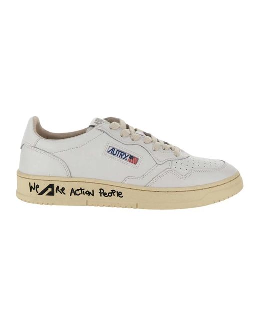 Autry Weiße sneakers in White für Herren