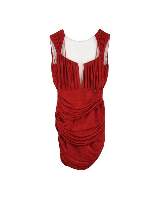 Elisabetta Franchi Red Party Dresses