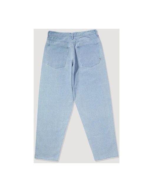 Huf Blue Loose-Fit Jeans for men