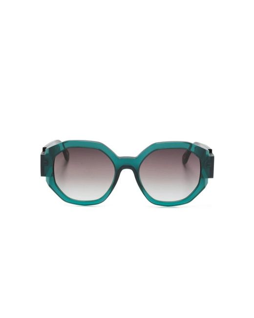 Face A Face Blue Sunglasses