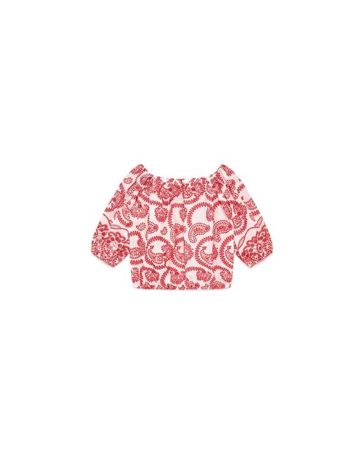 Maliparmi Red Blouses