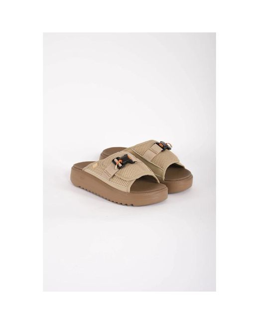 Ugg Maxxer Slide 2.0 in het Brown voor heren