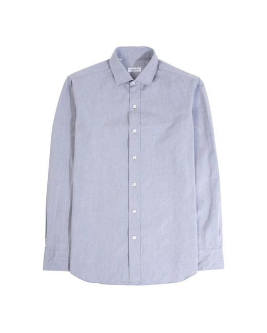 Salvatore Piccolo Blue Casual Shirts for men