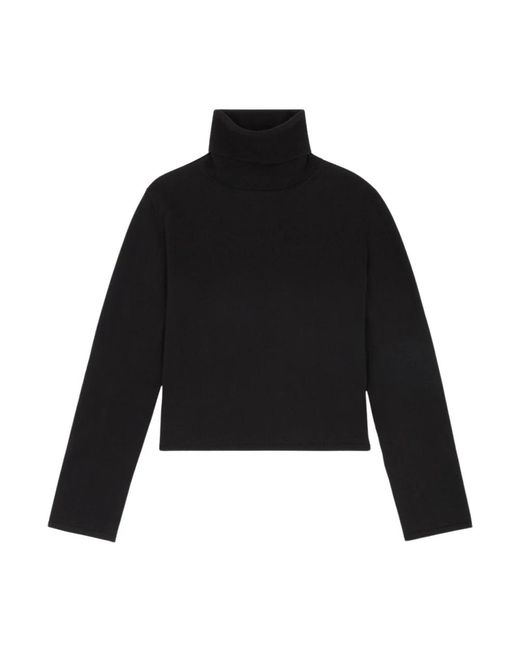 Turtlenecks di MM6 by Maison Martin Margiela in Black