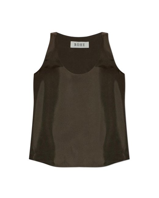 Rohe Silk Top in het Green