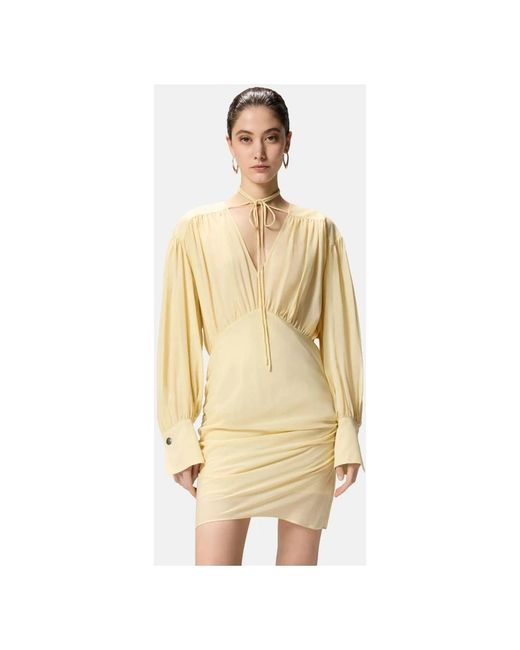 Pinko Natural Short Dresses