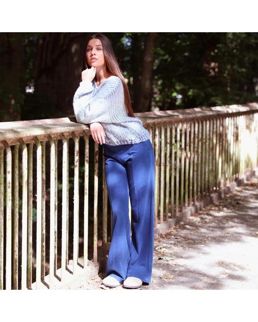 Wide Jeans Amélie & Amélie de color Blue