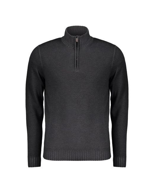 Turtlenecks Moorer de hombre de color Black