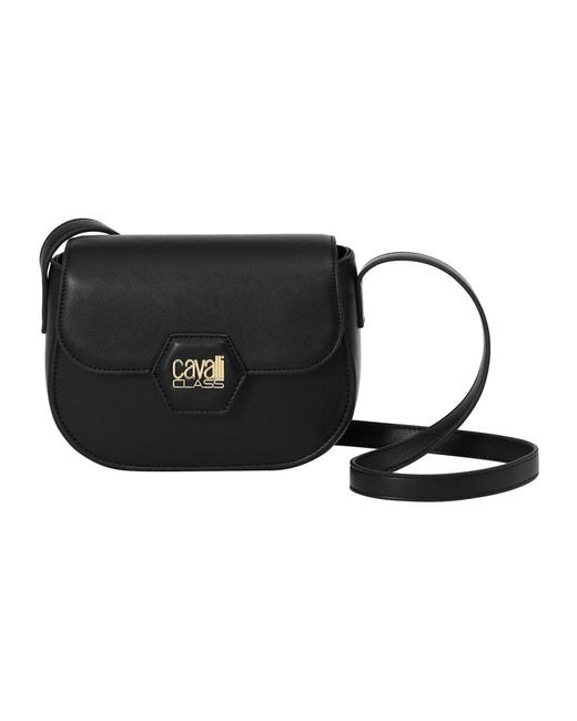Roberto Cavalli Black Cross Body Bags