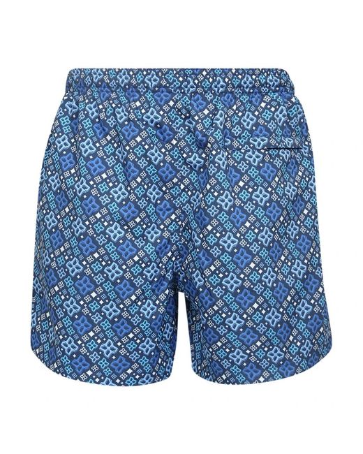 Tagliatore Blue Beachwear for men