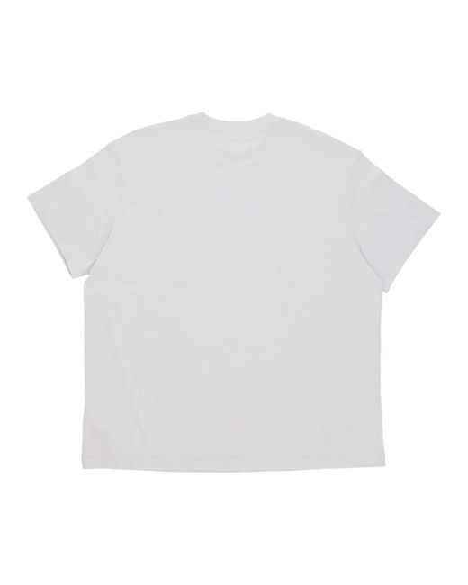 Nike Fitness ,Grijs ,Katoen Air Bf Tee Photon Dust in het White