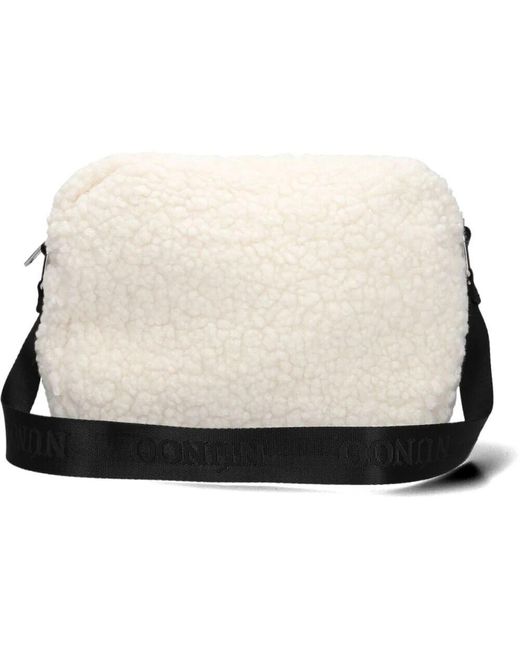 Nunoo Black Teddy Schultertasche