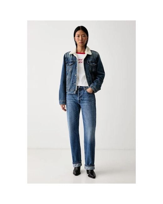 Denim Jackets Levi's de color Blue