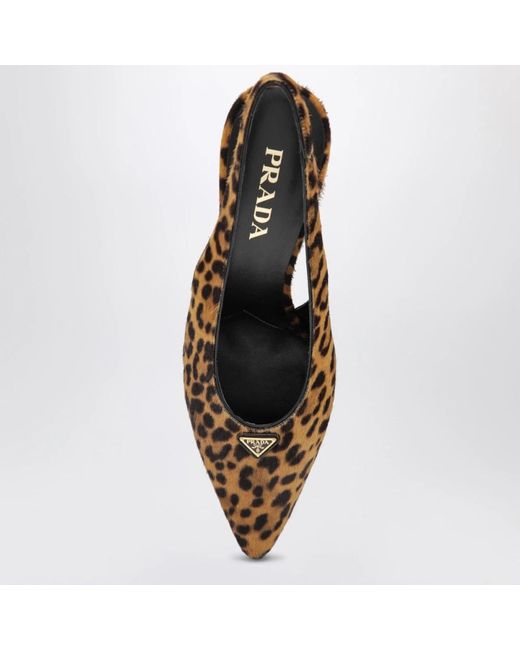 Prada Brown Décolleté