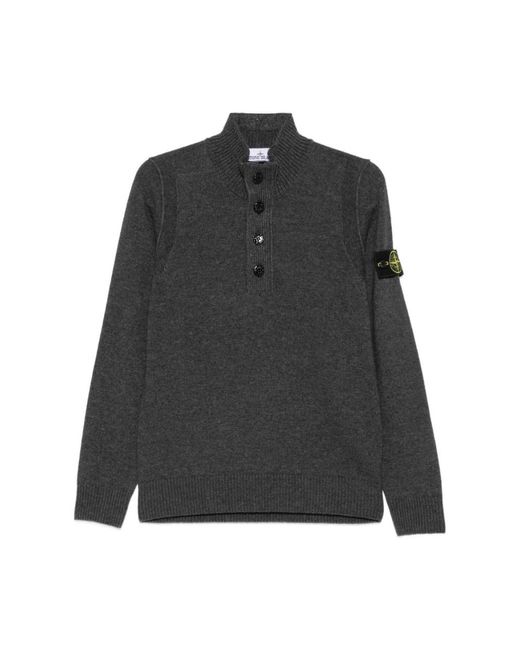 Stone Island Black Turtlenecks for men