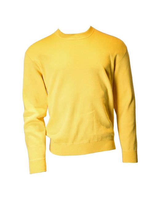 Roberto Collina Yellow Sweatshirts for men