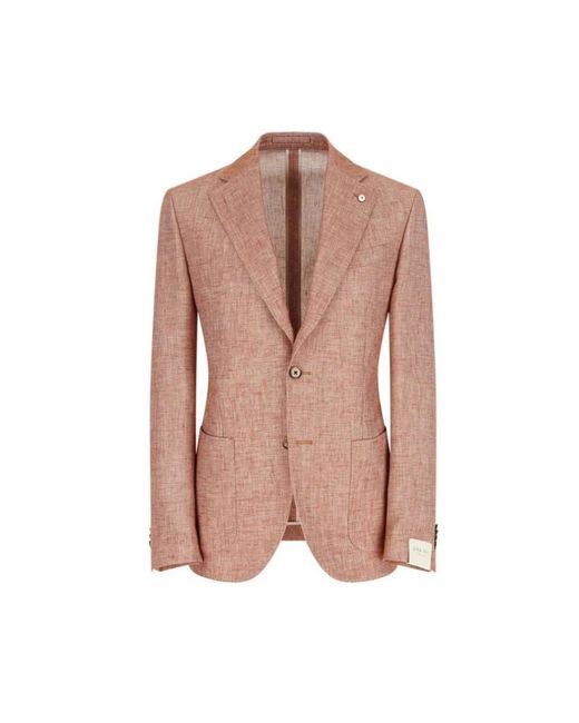 Lubiam Pink Blazers for men