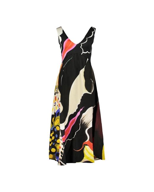 Desigual Black Maxi Dresses